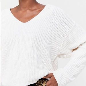 Urban Outfitters Kingston Chenille V-Neck Sweater